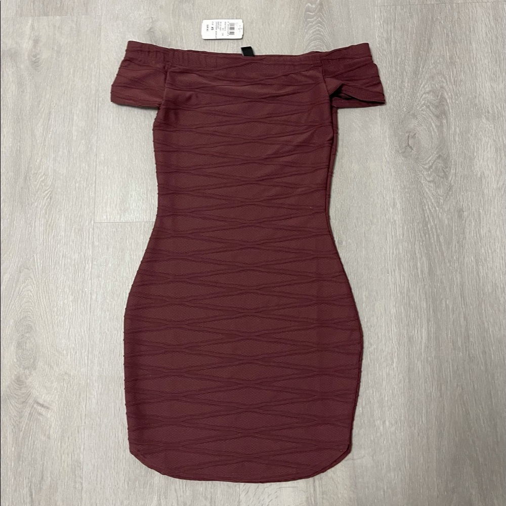 Off The Shoulder Mini Dress